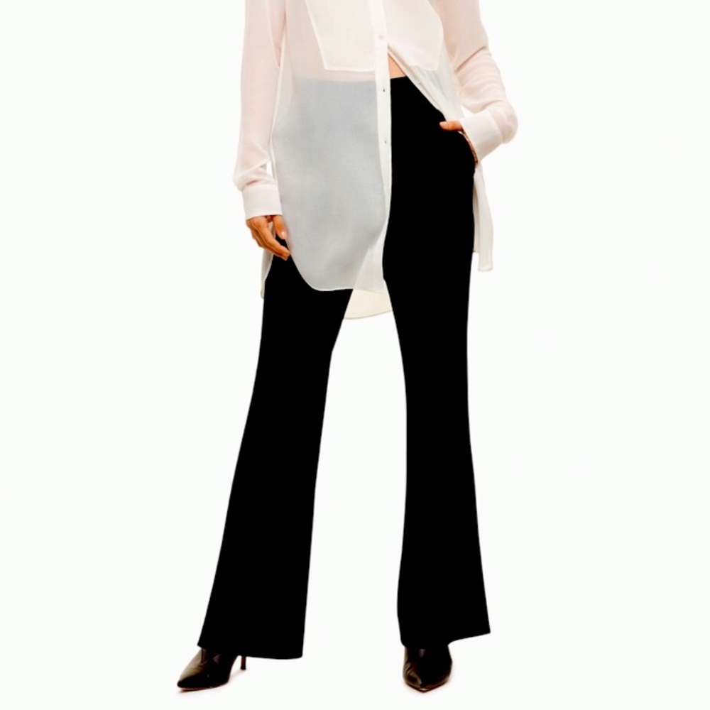 NWT Aritzia Viridian Black Babaton Pants Size 10